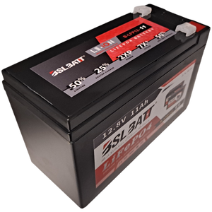 12.8v 11ah 140.8Wh Lifepo4 Battery with BMS - 12v