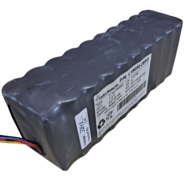 7.2v 46.9ah 337.68wh - 28x 3.6v 3350mah 18650 Cells - $83/kWh