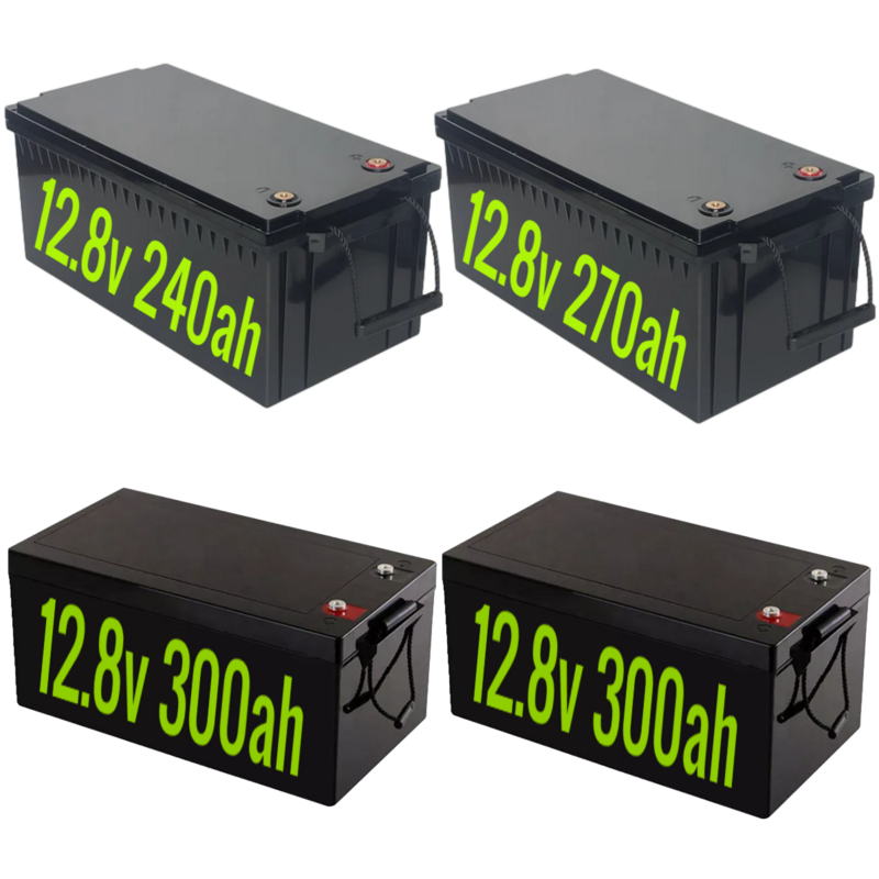 4x 12.8v Lifepo4 Batteries - 240-300ah - Needs BMS - 14.21kWh