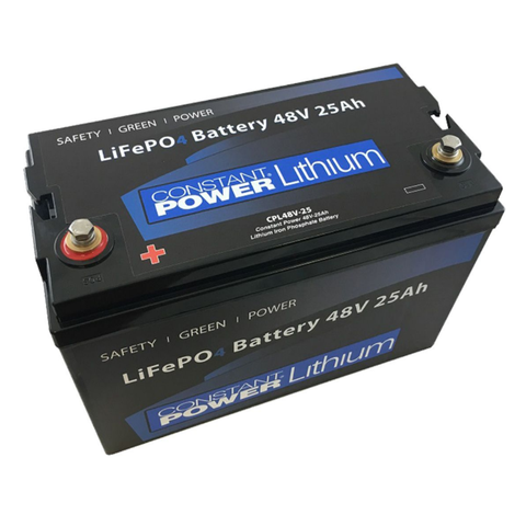 Constant Power 48v 25ah 1280wh LiFePO4 Battery