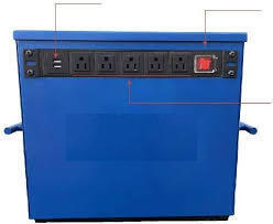 Portable Power System Enclosure 15" x 13.5" x 13"
