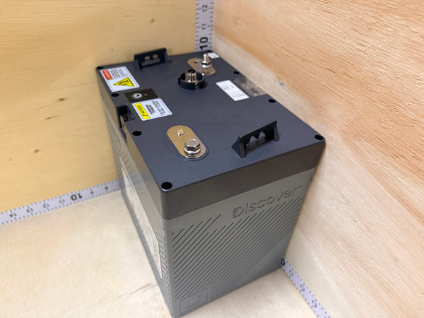 Used 48v 30ah 1536Wh Lifepo4 Battery with BMS - Missing Negative Terminal Posts