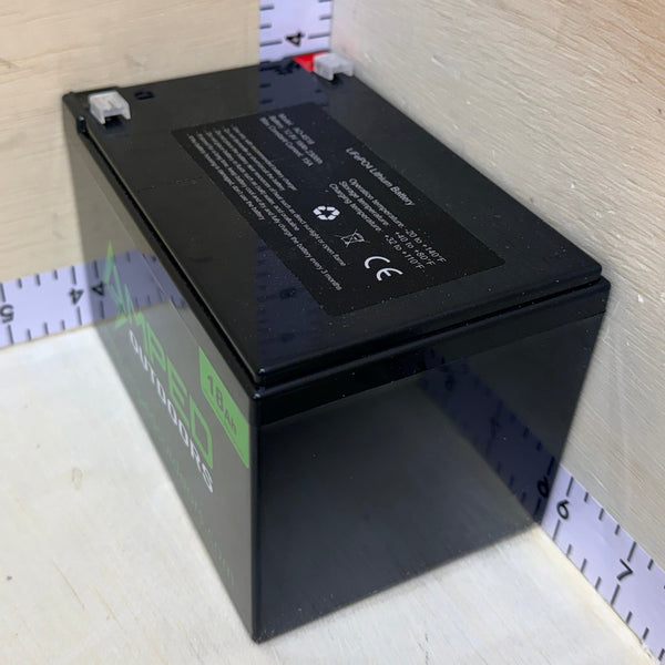 Overstock 12.8V 18Ah 230.4Wh LiFePO4 Battery W/ BMS