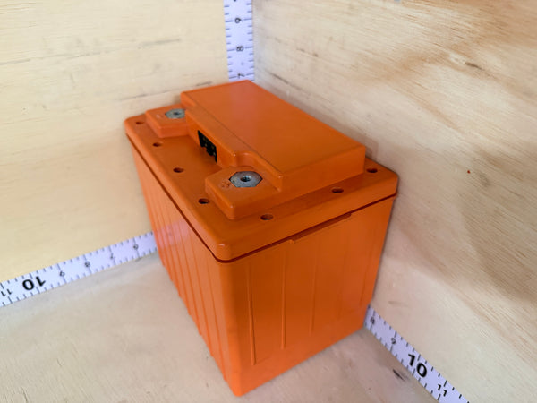 8x5.5x7 Orange Battery Enclosure