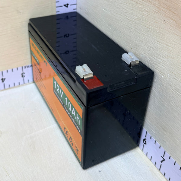 Overstock 12.8V 10Ah 128Wh LiFePO4 Battery W/ BMS