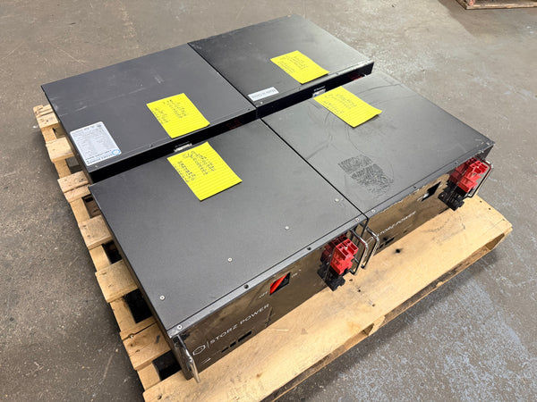 4x 51.2v 100ah 5.12kWh Lifepo4 Batteries Parts/Repair