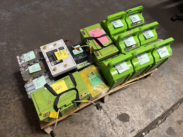 15x Used Mixed Lifepo4 Batteries Parts/Repair