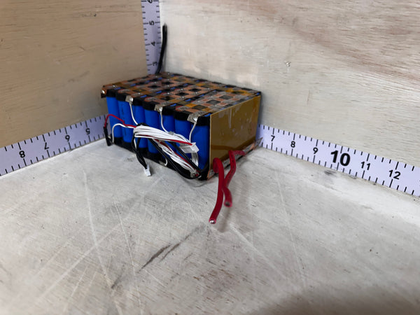 Used 22.2V 5.5Ah 122Wh LiFePO4 Battery Pack - No BMS