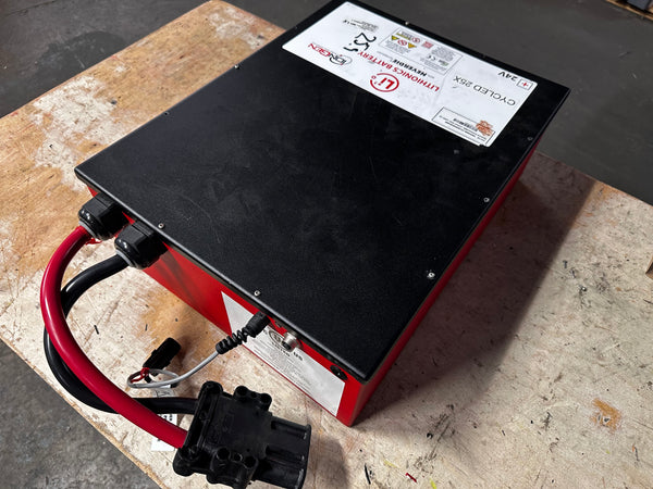 25.6v 200ah 4096Wh Lifepo4 Battery - W/ BMS