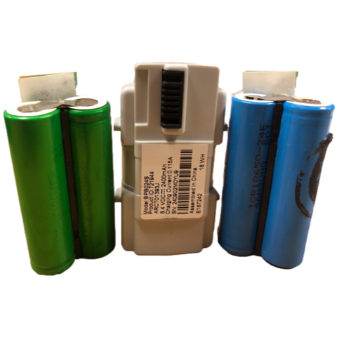2x 18650 2400MAH CELLS MODEM BATTERIES