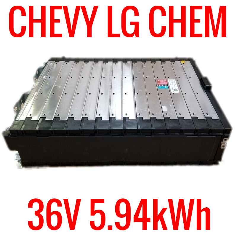 Chevy OEM LG Chem 10s 36v 5.94kWh