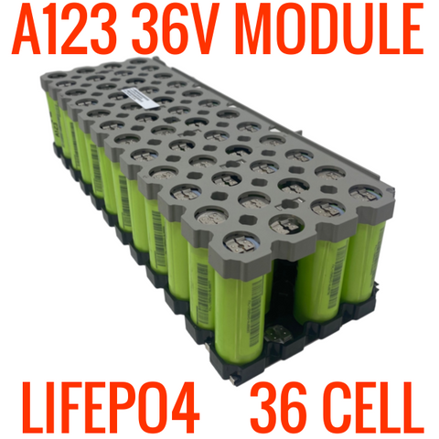 A123 36V MODULE with 36 26650 ANR26650M1-B LIFEPO4