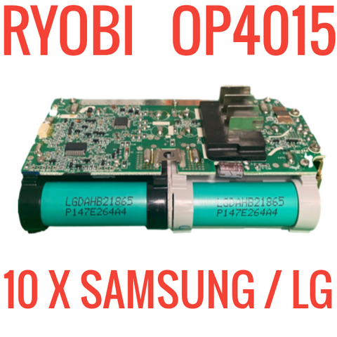 RYOBI OP4015 36V BATTERIES FOR PARTS/REPAIR