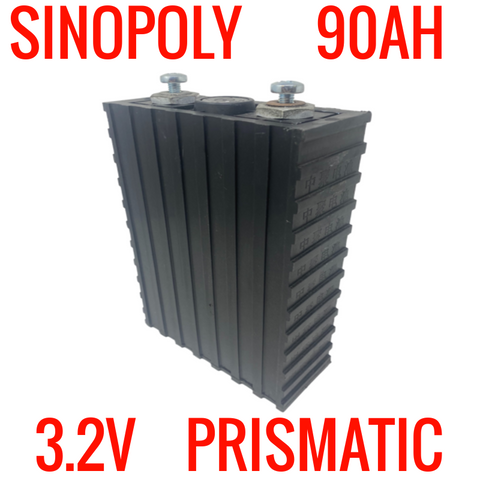 3.2v 100ah 320wh Sinopoly Prismatic Lifepo4