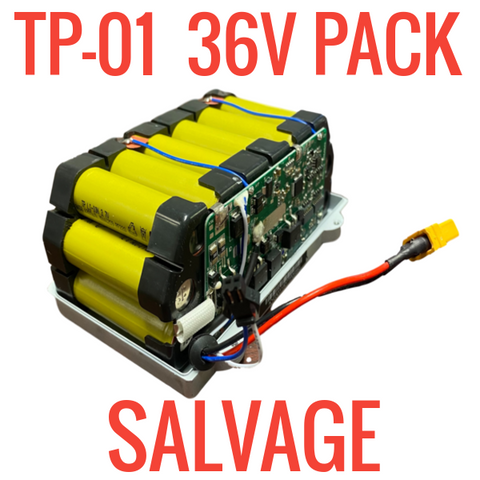 10S 36V 2.6ah 96.2 WH LI-ION PACK + BMS (TP-01)