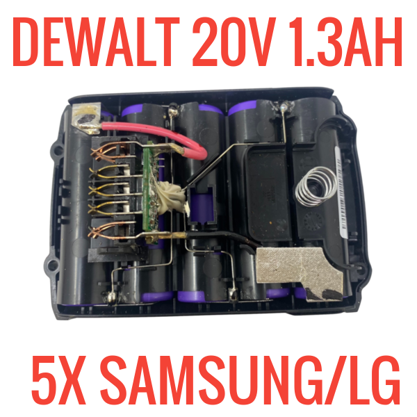 DEWALT DCB207 20V 1.3 AH 26WH for PARTS/REPAIR