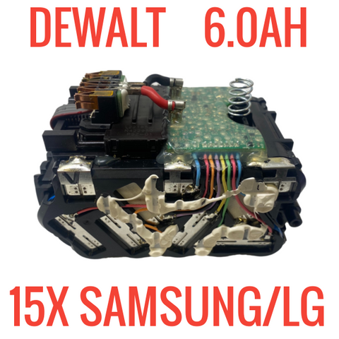 DEWALT DCB606 20V 6.0 AH 120WH for PARTS/REPAIR