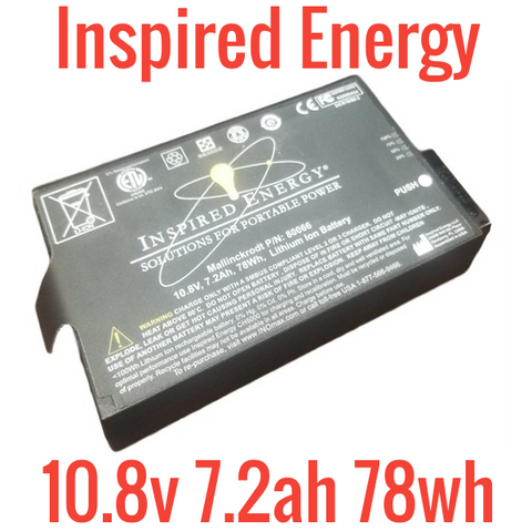 Inspired Energy 10.8v 7.2ah Battery Pack with BMS