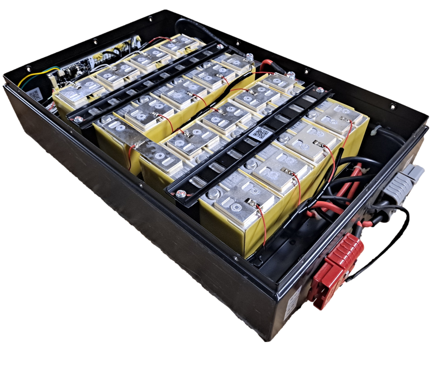 1 Bad Cell - 48v 27ah 1.38kWh Lifepo4 with Steel Case