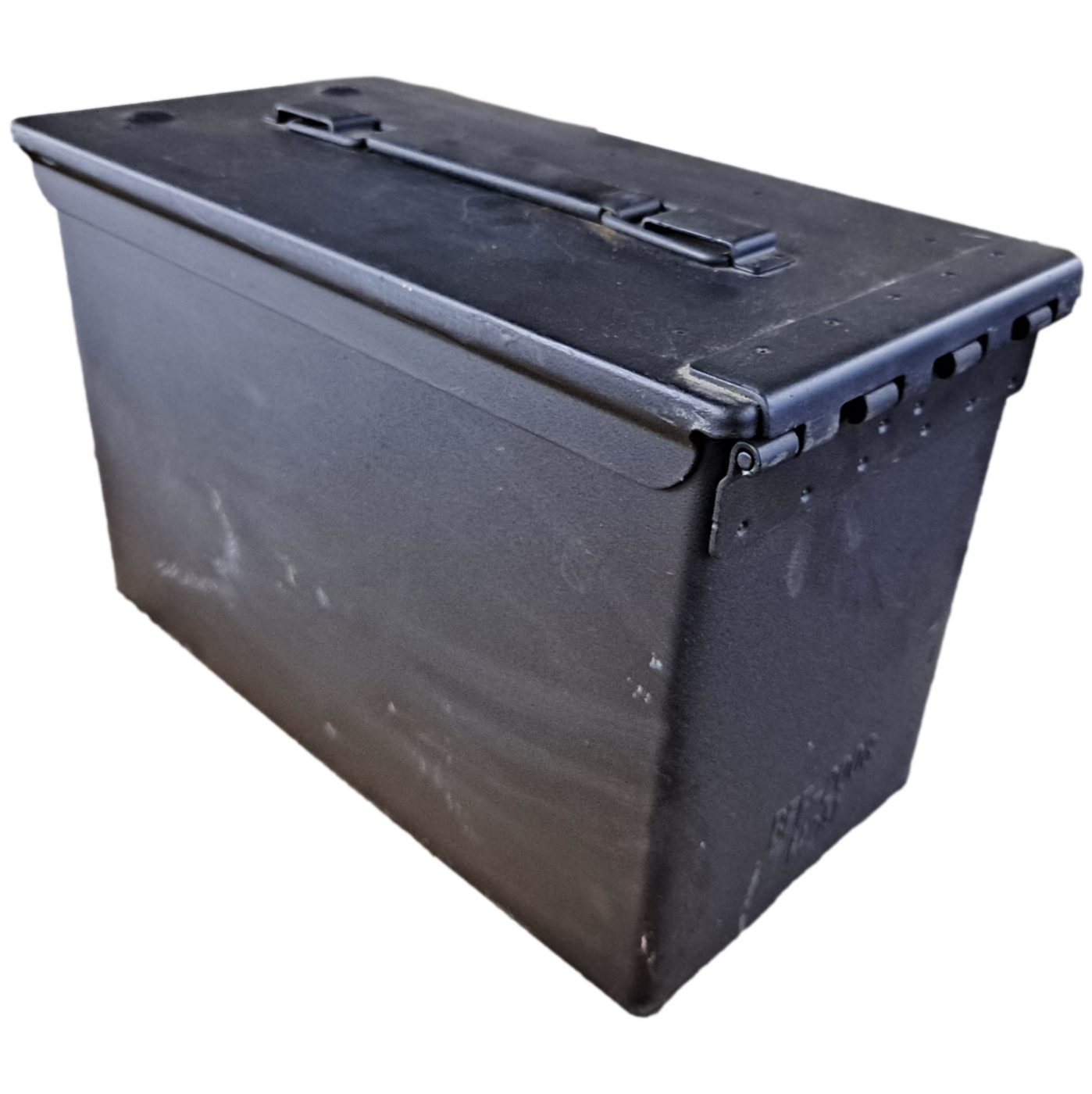 Black US Military Ammo Can Painted