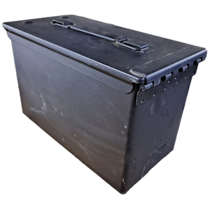 Black US Military Ammo Can Painted