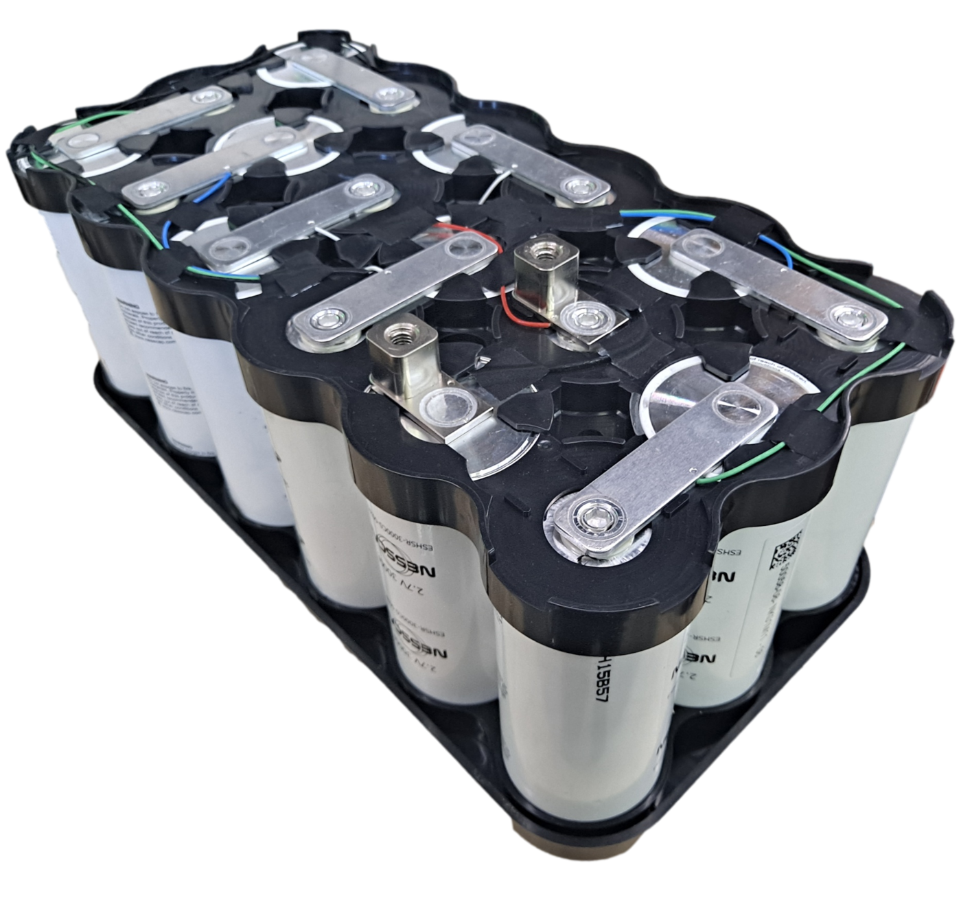 48v 18x 2.7v 3000F 3.038wh Nesscap Ultra-Capacitors 1,000,000 Cycles