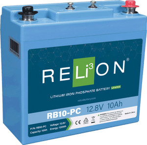Used Relion RB10-PC 12.8v 10ah Lifepo4 Battery