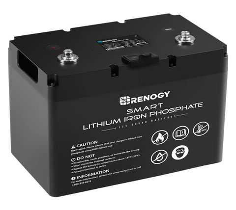 Needs BMS - Renogy 12.8v 100ah Lifepo4 RBT100LFP12S