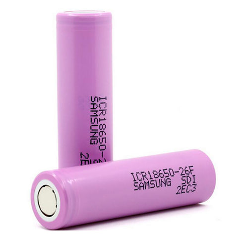 119 New Samsung INR18650-26J 18650 3.6v 2600mah