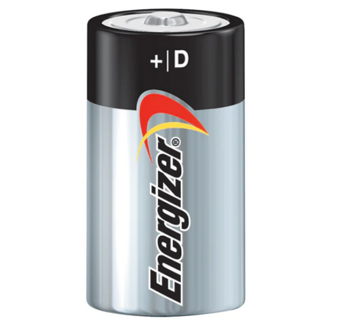 9 ENERGIZER D ALKALINE BATTERIES