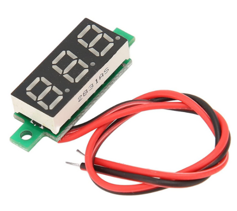 Digital 2 Wire Voltage LED Display for up to 30v