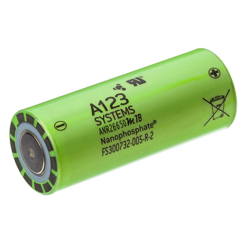 16x A123 LIFEPO4 26650 ANR26650M1B 3.2v 2500mah