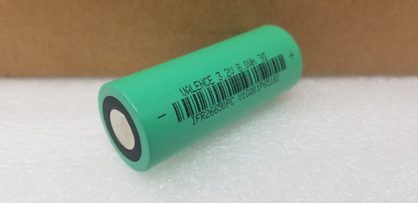 40 VALENCE IFR26650PC 26650 2500mah Lifepo4 - Shelf A1