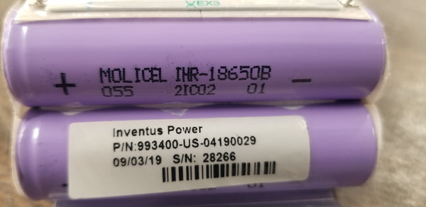 PACK WITH 12 MOLICEL 2200MAH LITHIUM ION