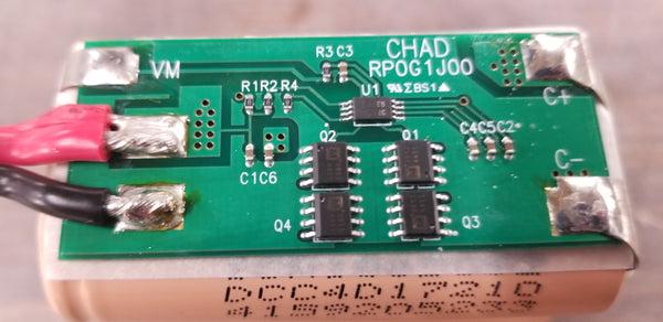 LG Chem 7.4v 11ah 81wh module w/ BMS