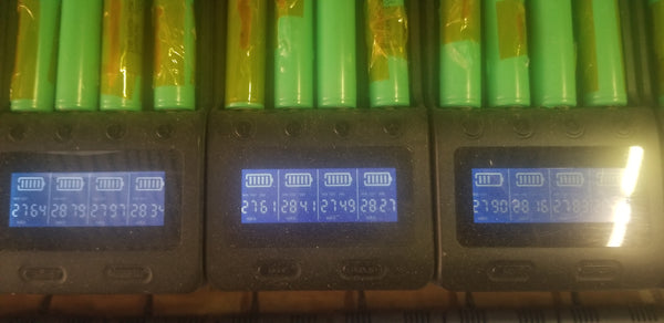 48 Samsung INR18650-25R 2500mah 20a TESTED