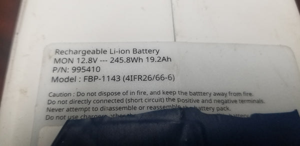 12v lifepo4 battery module WITH Enclosure