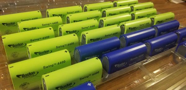 52 Boston power 4400mah + 2 5300mah - Cheap As Balls - Shelf J1