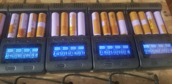3x Molicel IHR-18650B 2250mah 10.8V 24Wh