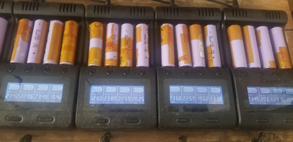 3x Molicel IHR-18650B 2250mah 10.8V 24Wh
