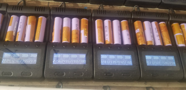 3x Molicel IHR-18650B 2250mah 10.8V 24Wh