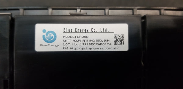 Discharged - 10x 36 BLUE ENERGY CO 3.7V 5AH EHW5B CELL MODULES