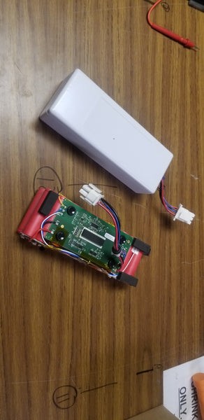 20 Sanyo UR18650a 2150mah cells in 4s5p module
