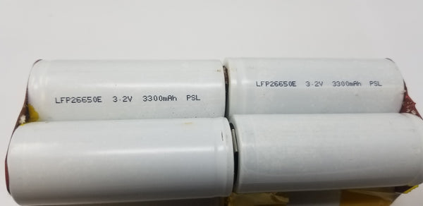 1 BAD ROW 12.8v 6.6ah 84ah Lifepo4 module with 40a BMS