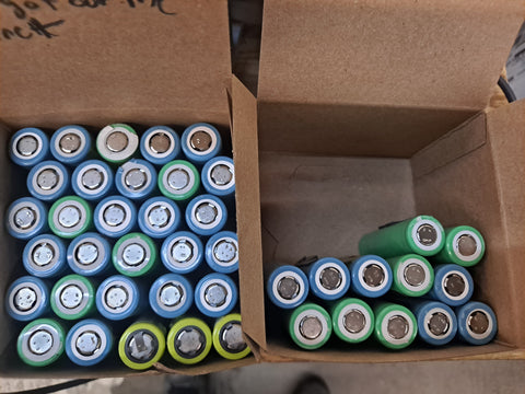 42x 2200mah tested cells