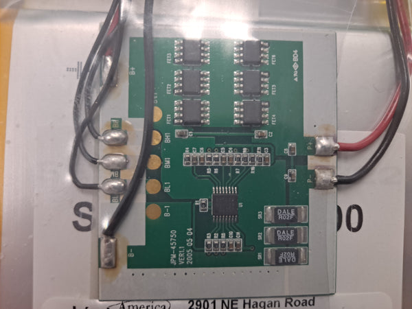 1 BAD CELL 15.2v 8ah 121.6wh Battery Module with BMS 4 cells