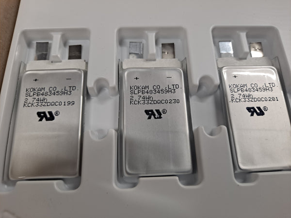 Full NEW Case of 300 Kokam 3.7v 620mah cells 15c POWER