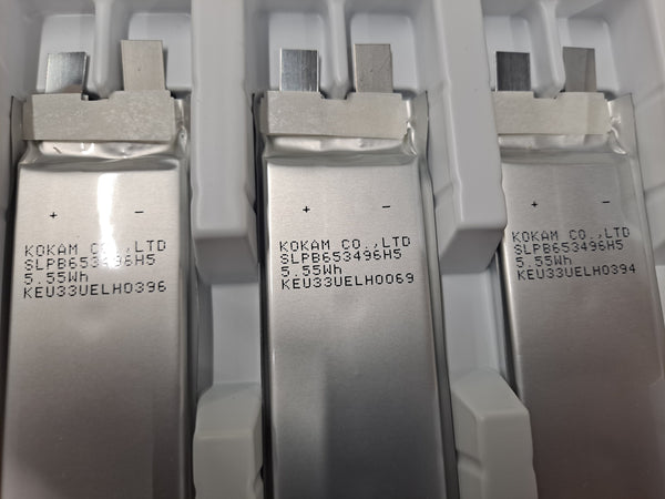 Full NEW Case of 100 Kokam 3.7v 1500mah cells 30c POWER