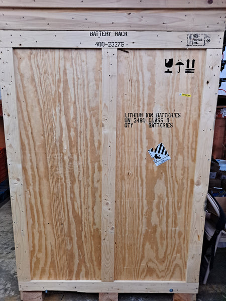 Huge Steel Samsung battery cabinet 79" x 41" x 21"