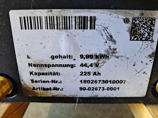 44.4v 225ah 10kWh Kokam module